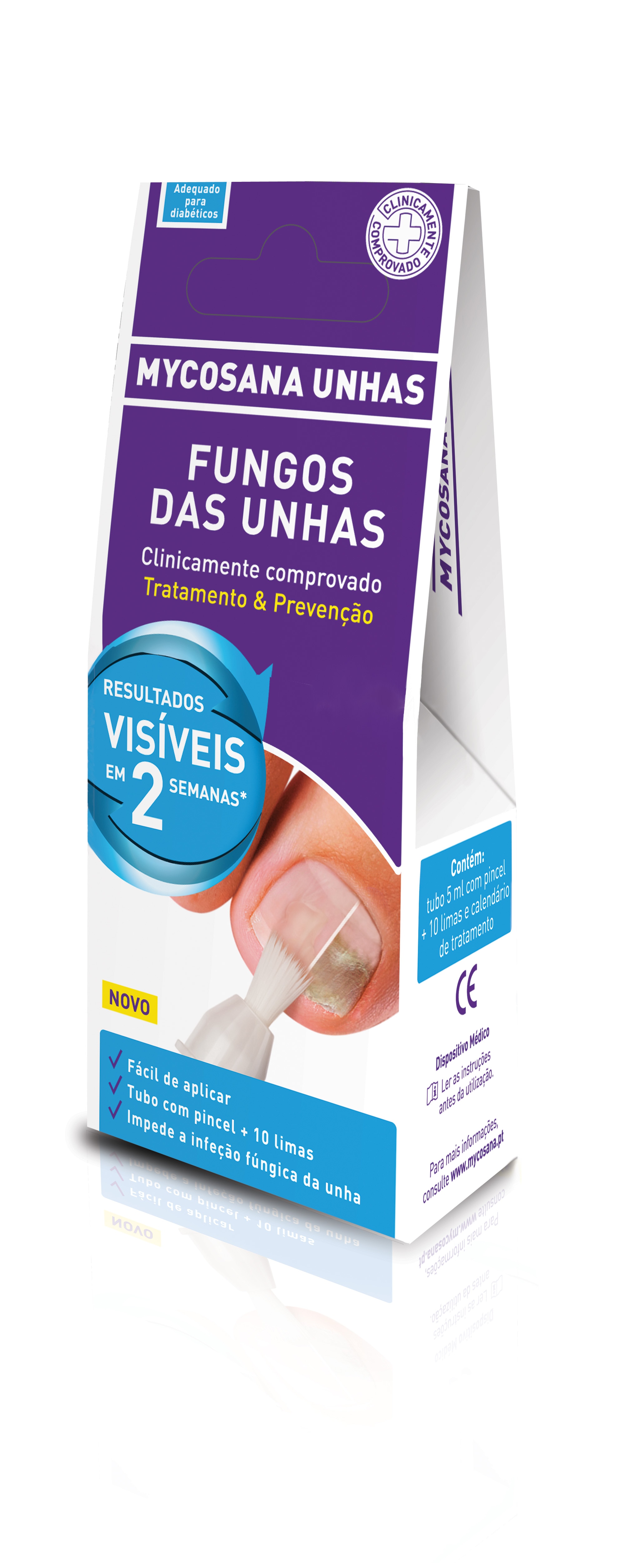 Imagem 0 de Tratamento Fungos nas Unhas 5 ml + 10 limas Mycosana