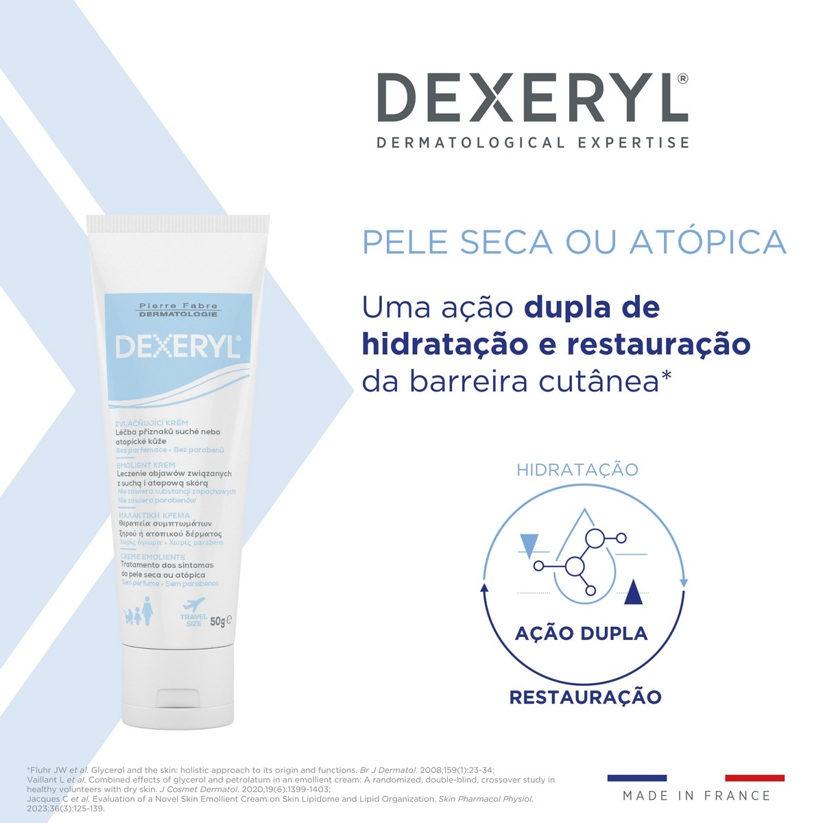 Creme de Hidratação Dexeryl - 50 g 4