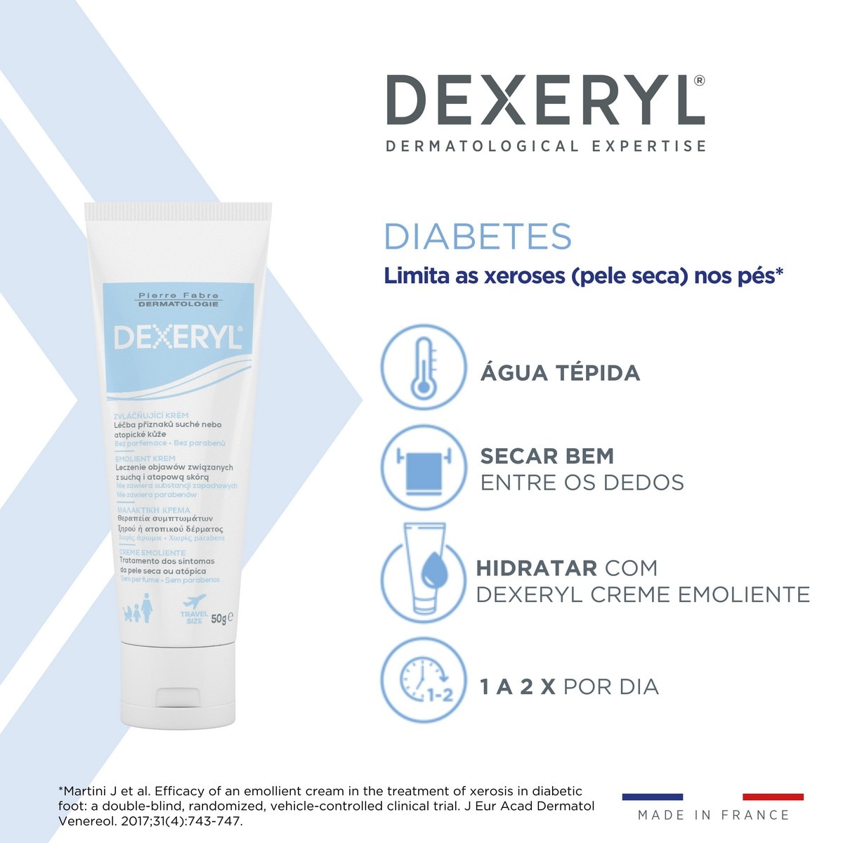 Creme de Hidratação Dexeryl - 50 g 5