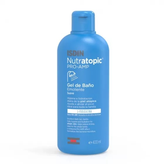 Gel de Banho Emoliente Pele Atópica Nutratopic 1