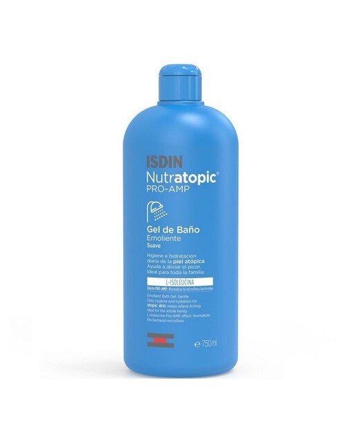 Gel de Banho Emoliente Pele Atópica Nutratopic - 750 ml 1