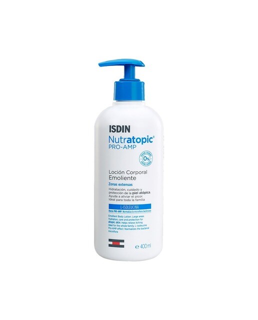 Loção Corporal Emoliente Pele Atópica Nutratopic - 400 ml 1