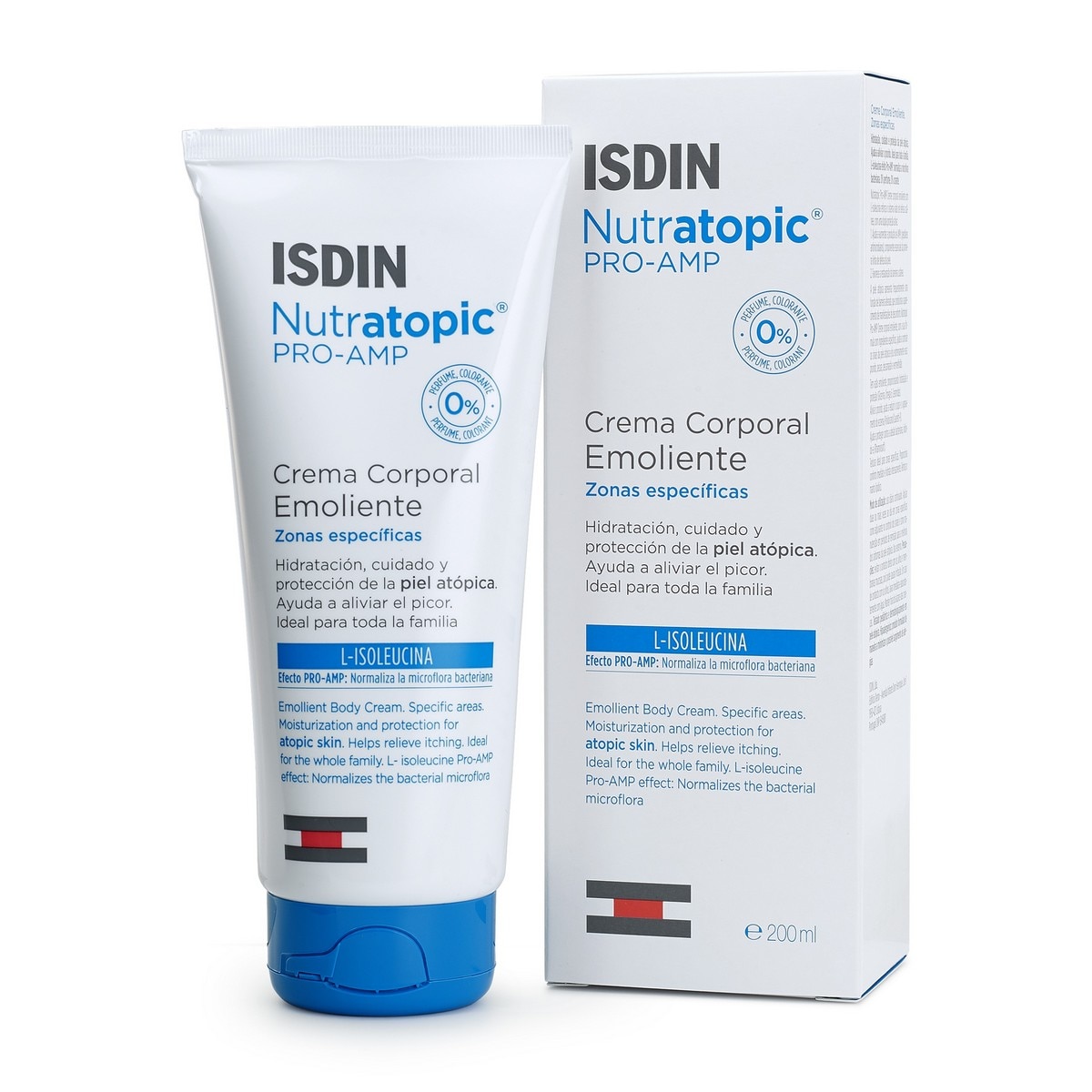 Creme emoliente Pele atópica Nutratopic Pro-AMP Isdin 1