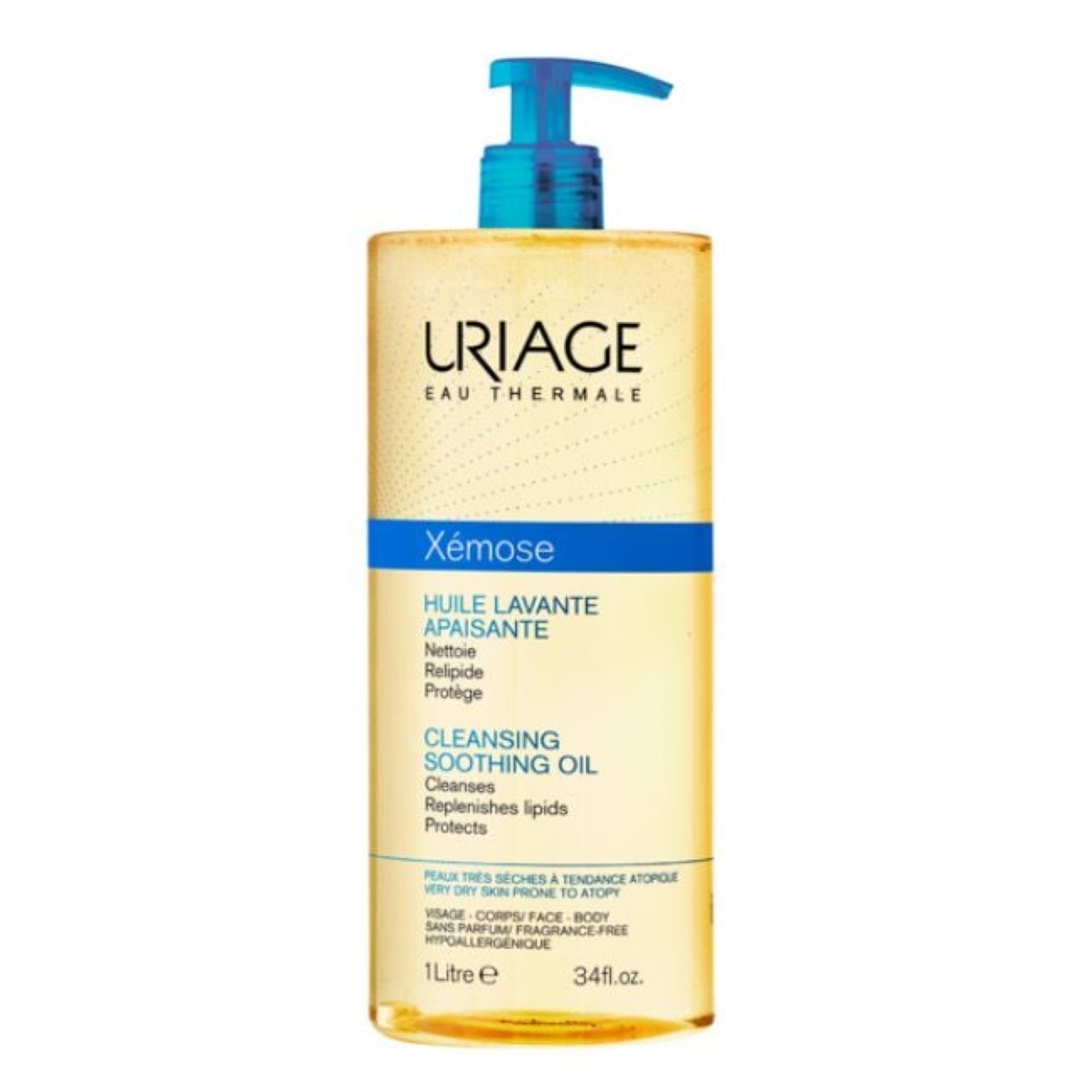 Xémose Óleo de Limpeza 1000ml Uriage 1