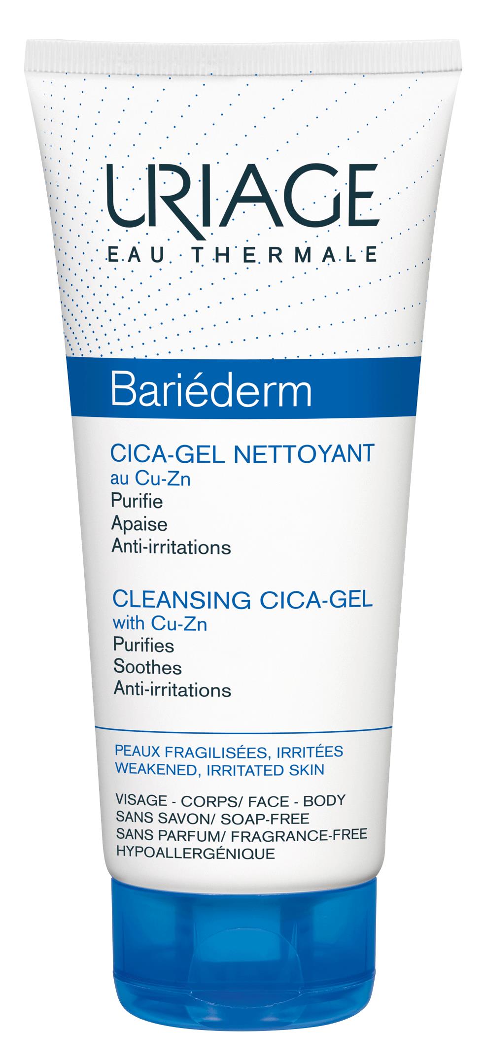 Imagem 0 de Gel Limpeza Bariéderm CICA-Gel 200ml Uriage