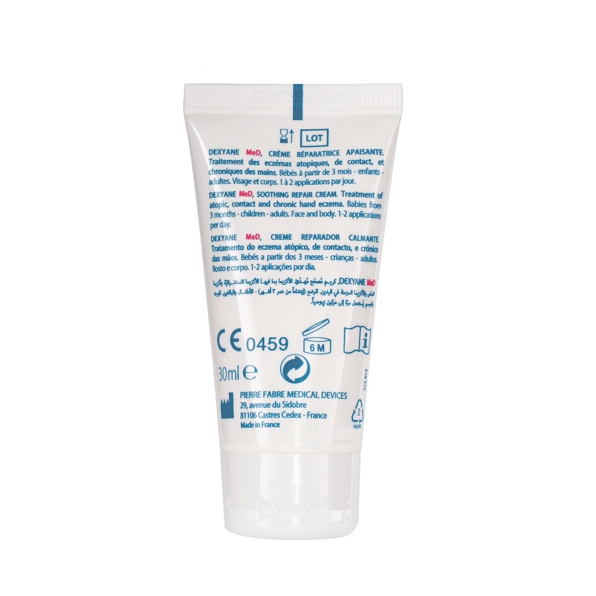 Dexyane Crema Calmante Reparadora 30 ml Ducray 2