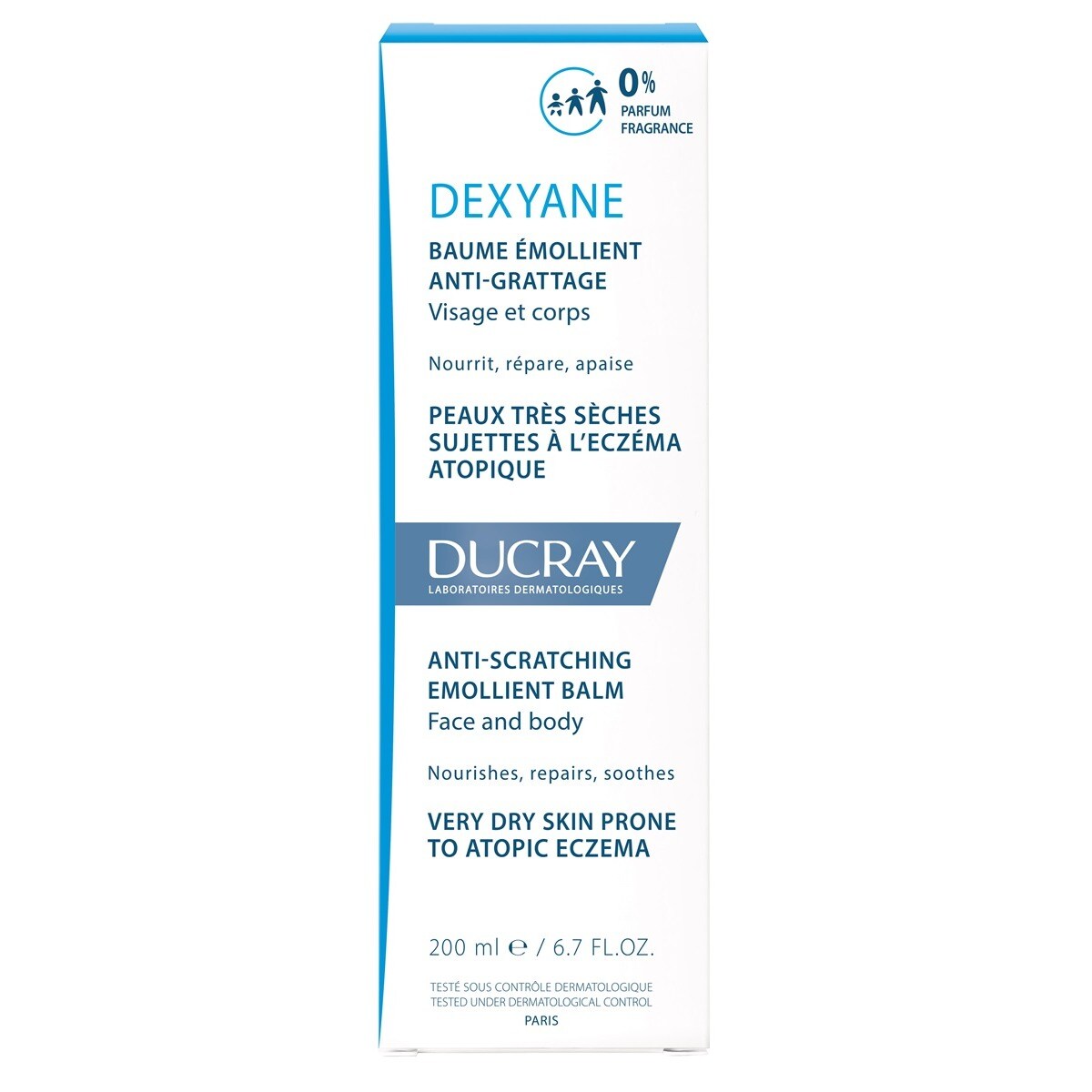 Bálsamo Emoliente Dexyane 200ml Ducray 2