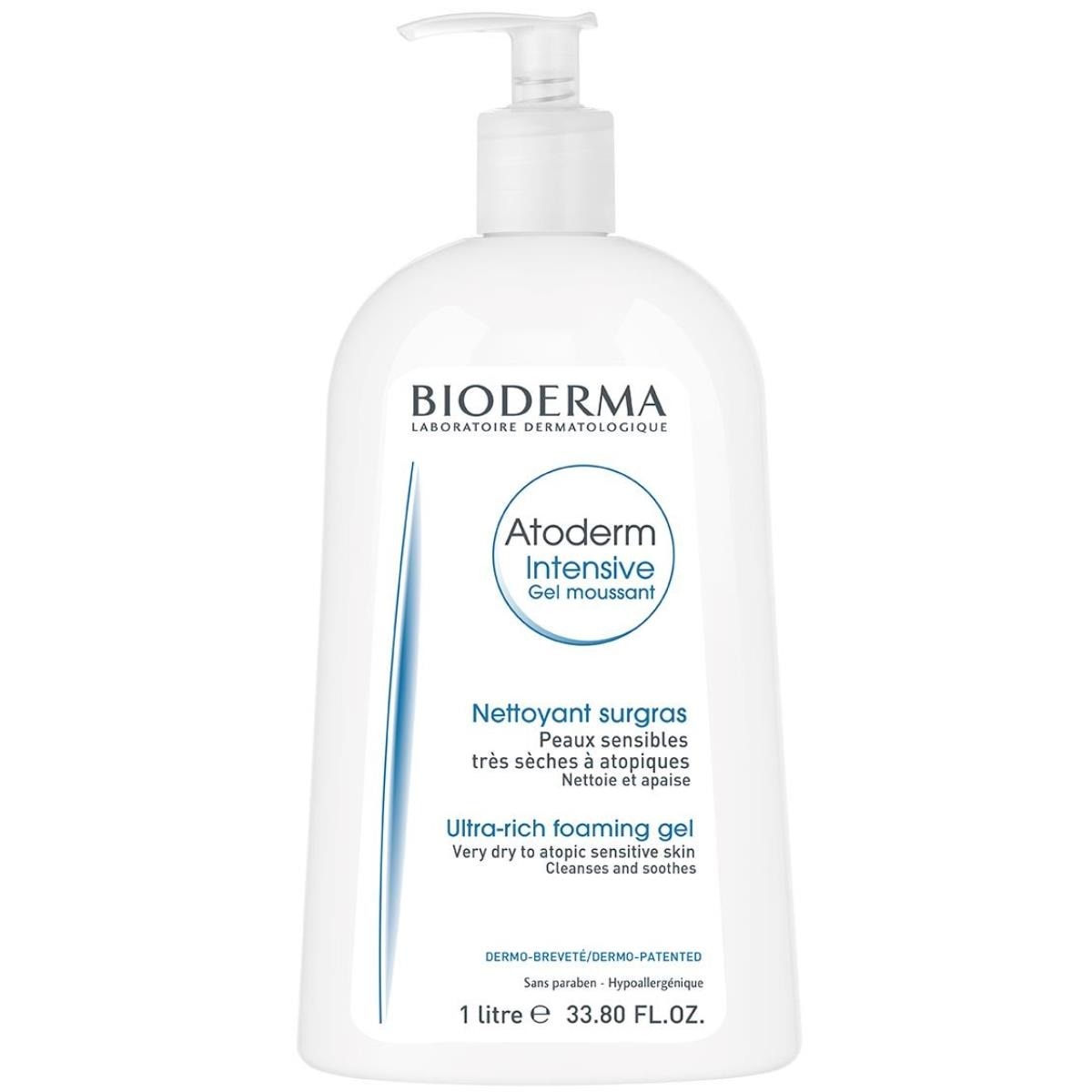 Intensive Gel Moussant Atoderm 1L Bioderma 1