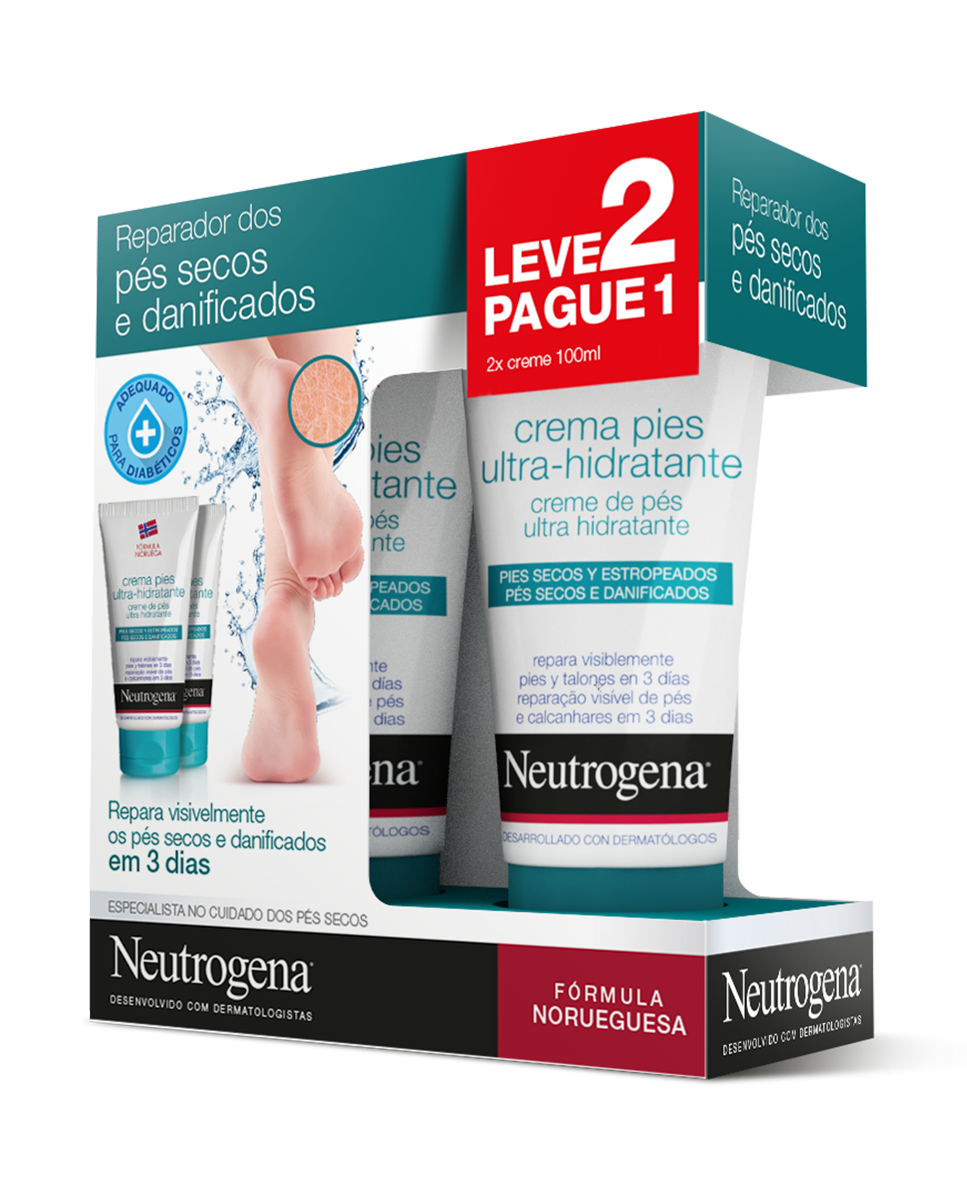 Imagem 0 de Duo Creme Ultra Hidratante Pés 2x100ml Neutrogena