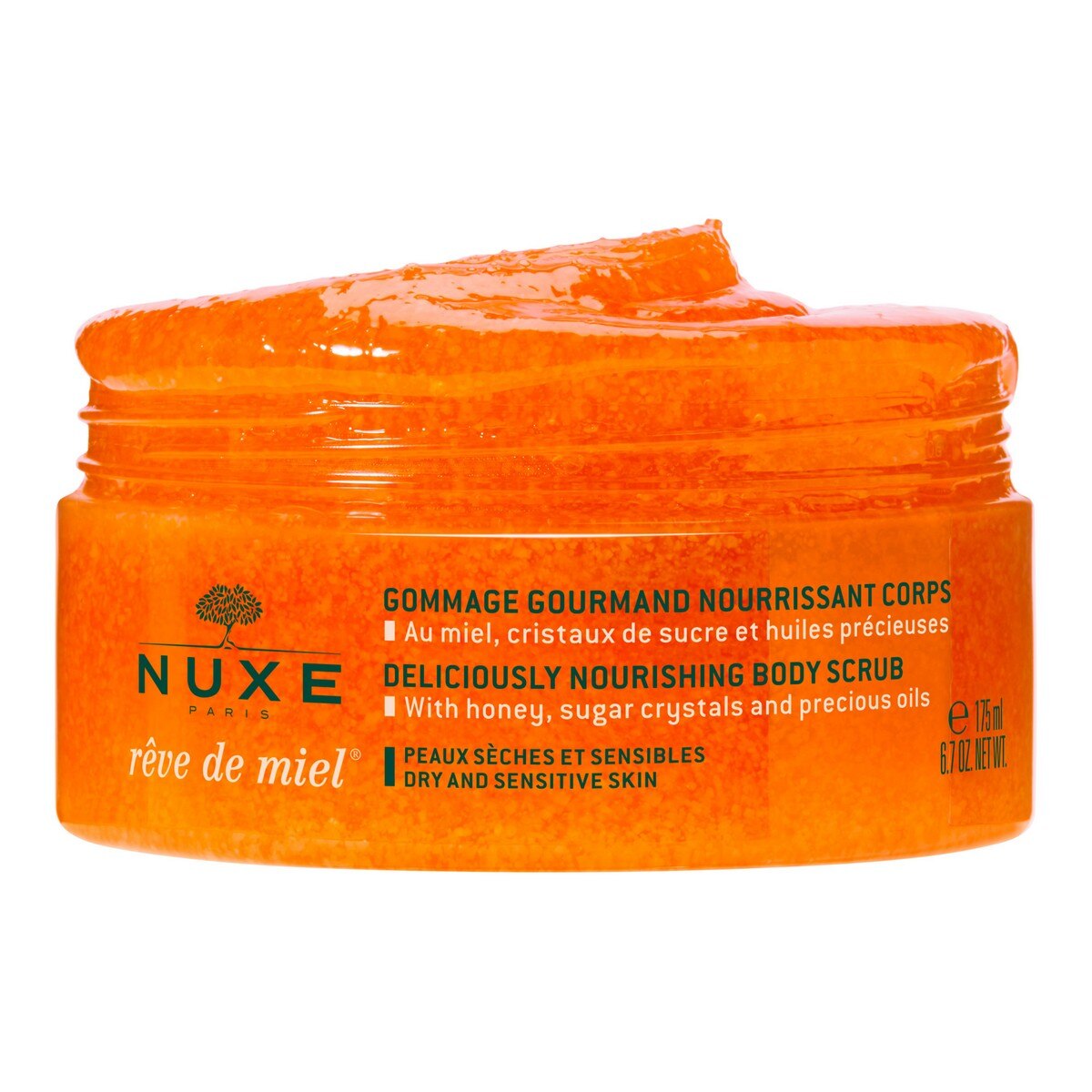 Esfoliante corporal nutritivo Rêve de Miel Nuxe 2