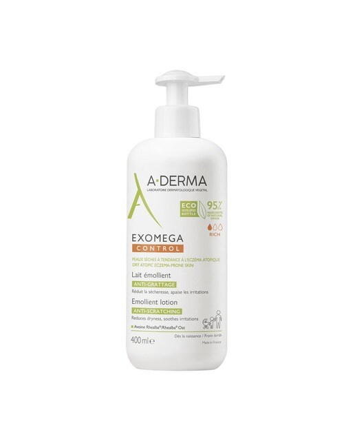 Leite Emoliente Exomega Control - 400 ml 1