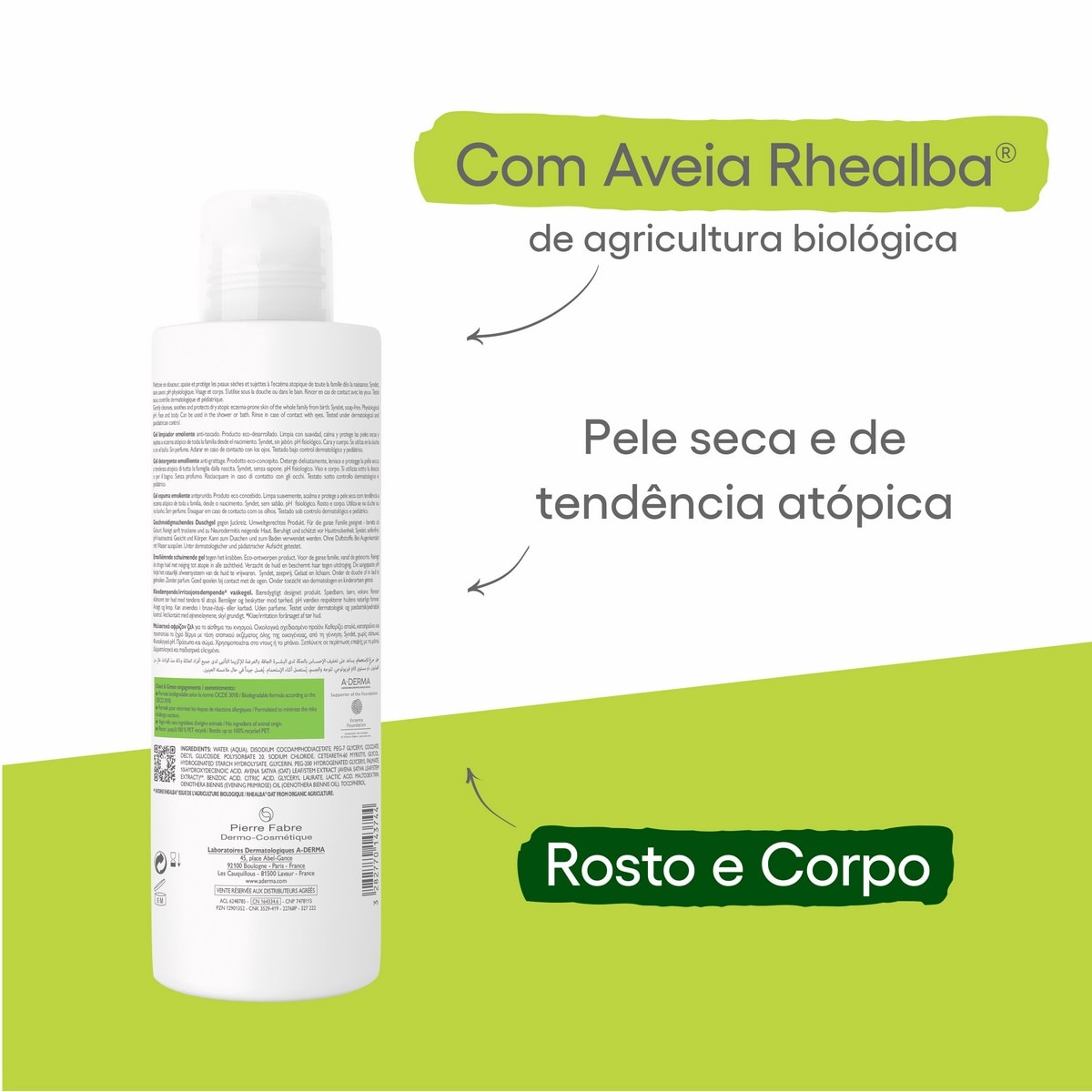 Gel Espuma Exomega Control - 500 ml 5