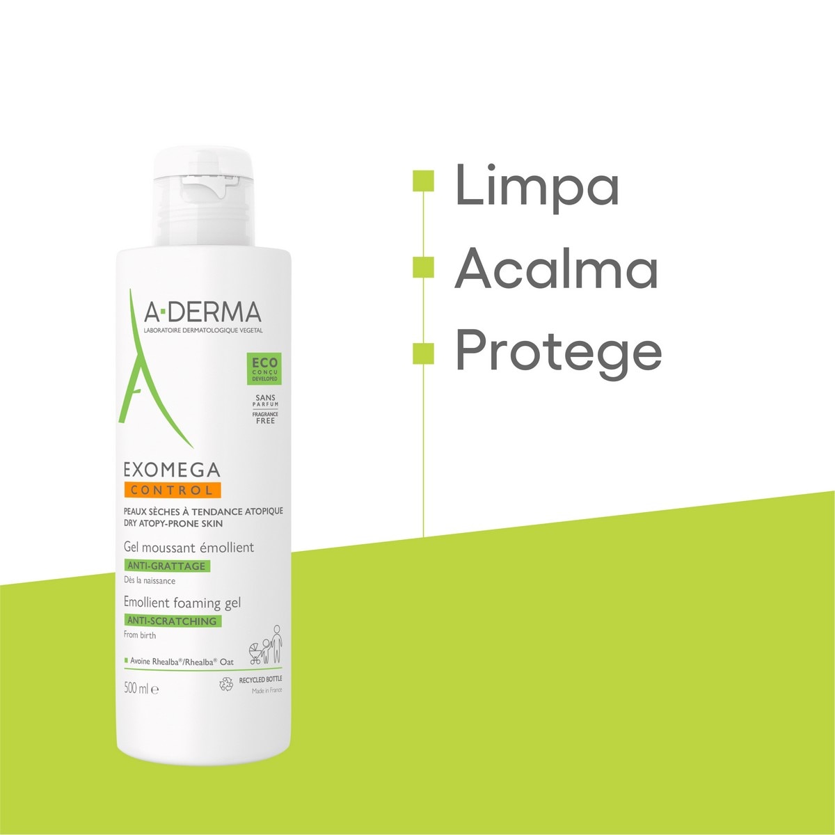 Gel Espuma Exomega Control - 500 ml 6