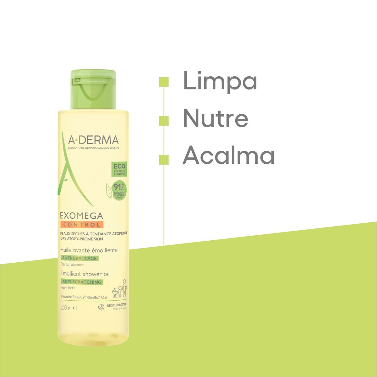 Óleo Duche Emoliente Exomega Control - 200 ml 6