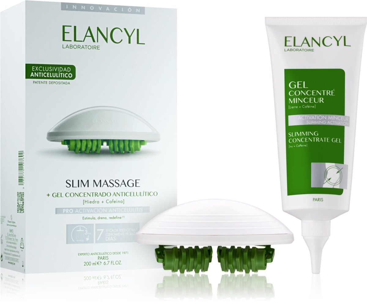 Slim Massage + Gel Concentrado Adelgaçante 200 ml Elancyl 1