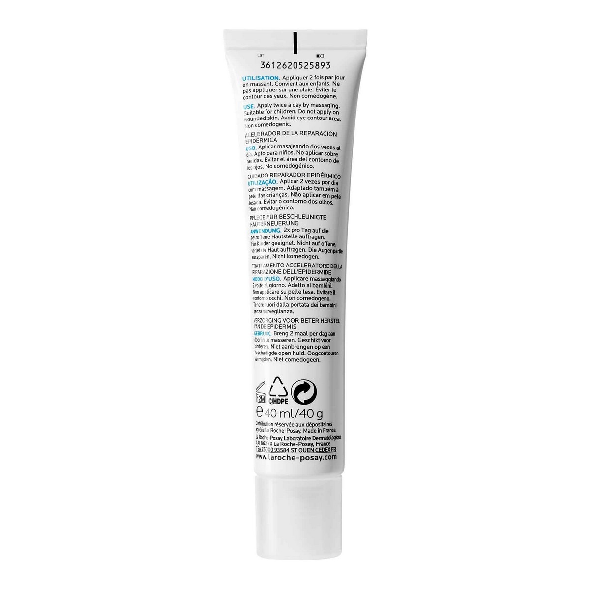 Bálsamo Reparador Cicaplast Gel B5 - 40 ml 2