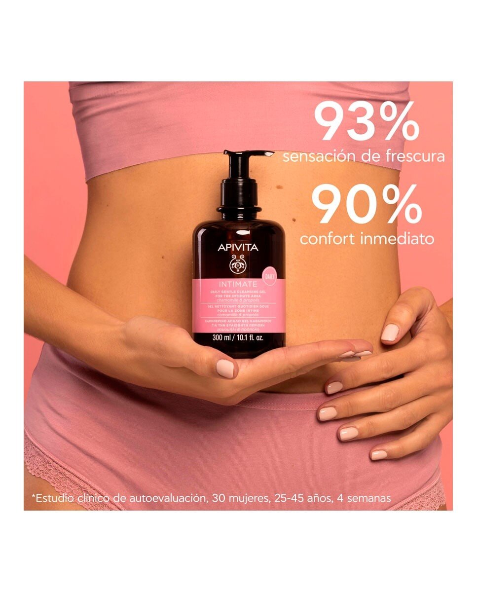 Gel de Higiene Íntima Limpeza Suave Uso Diário com Camomila & Própolis 4