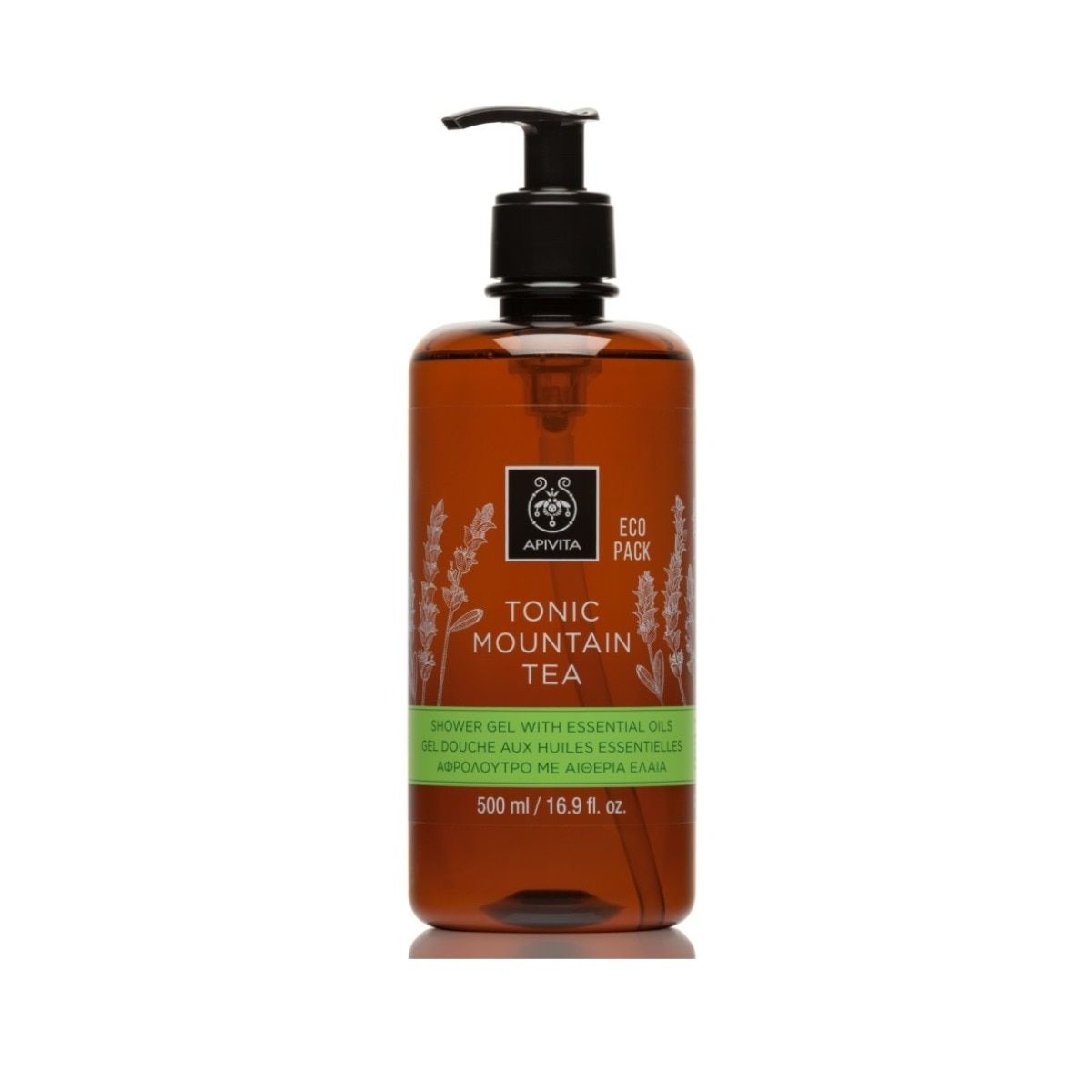 Imagem 0 de Gel de Banho com Óleos Essenciais Tonic Mountain Tea - 500 ml