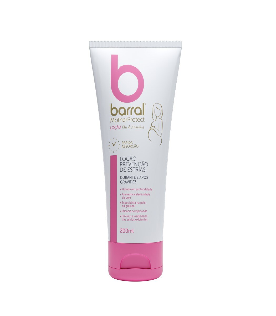 Imagem 0 de Loção Óleo Amêndoas MotherProtect 200ml (tubo) Barral
