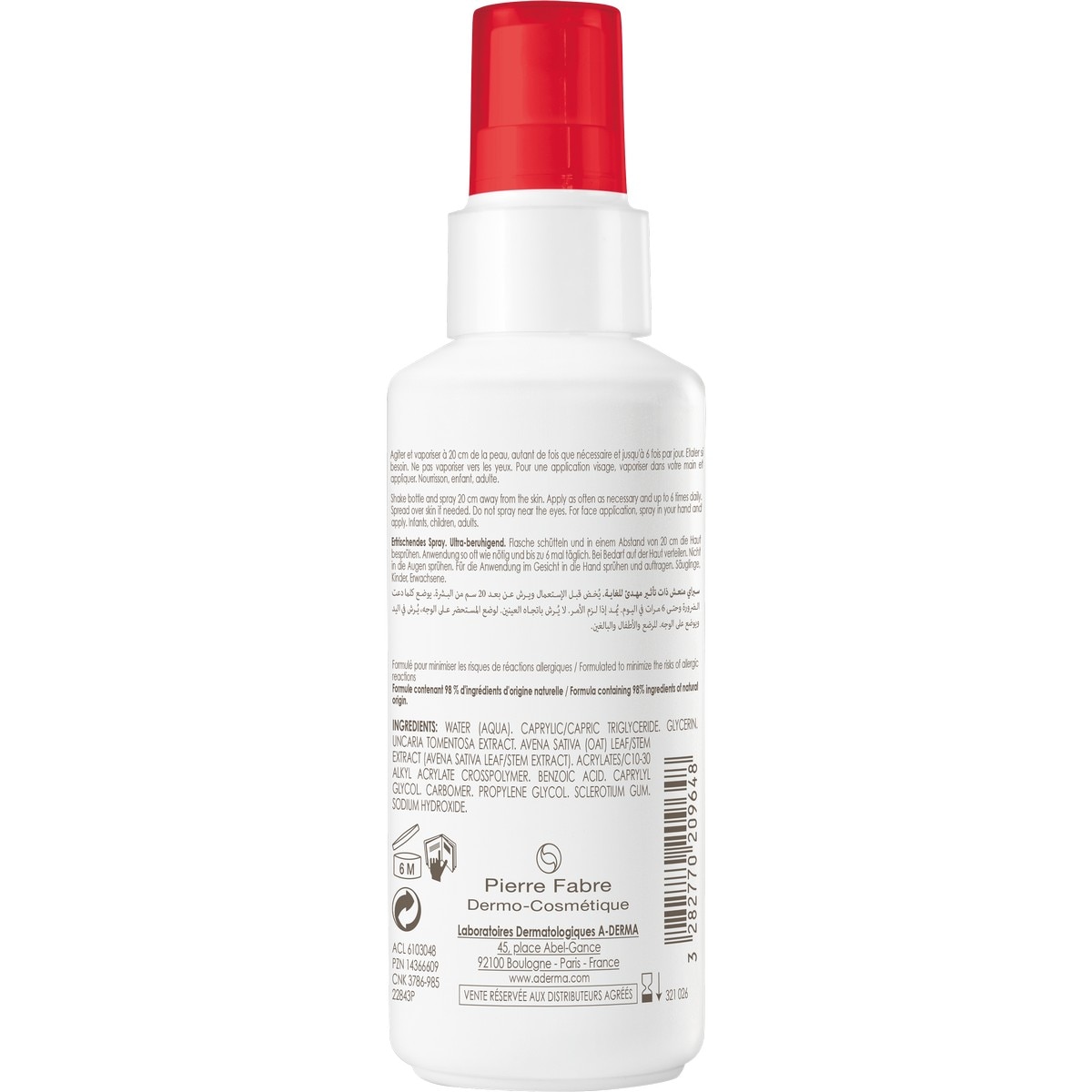 Spray Refrescante Ultracalmante Cutalgan - 100 ml 2