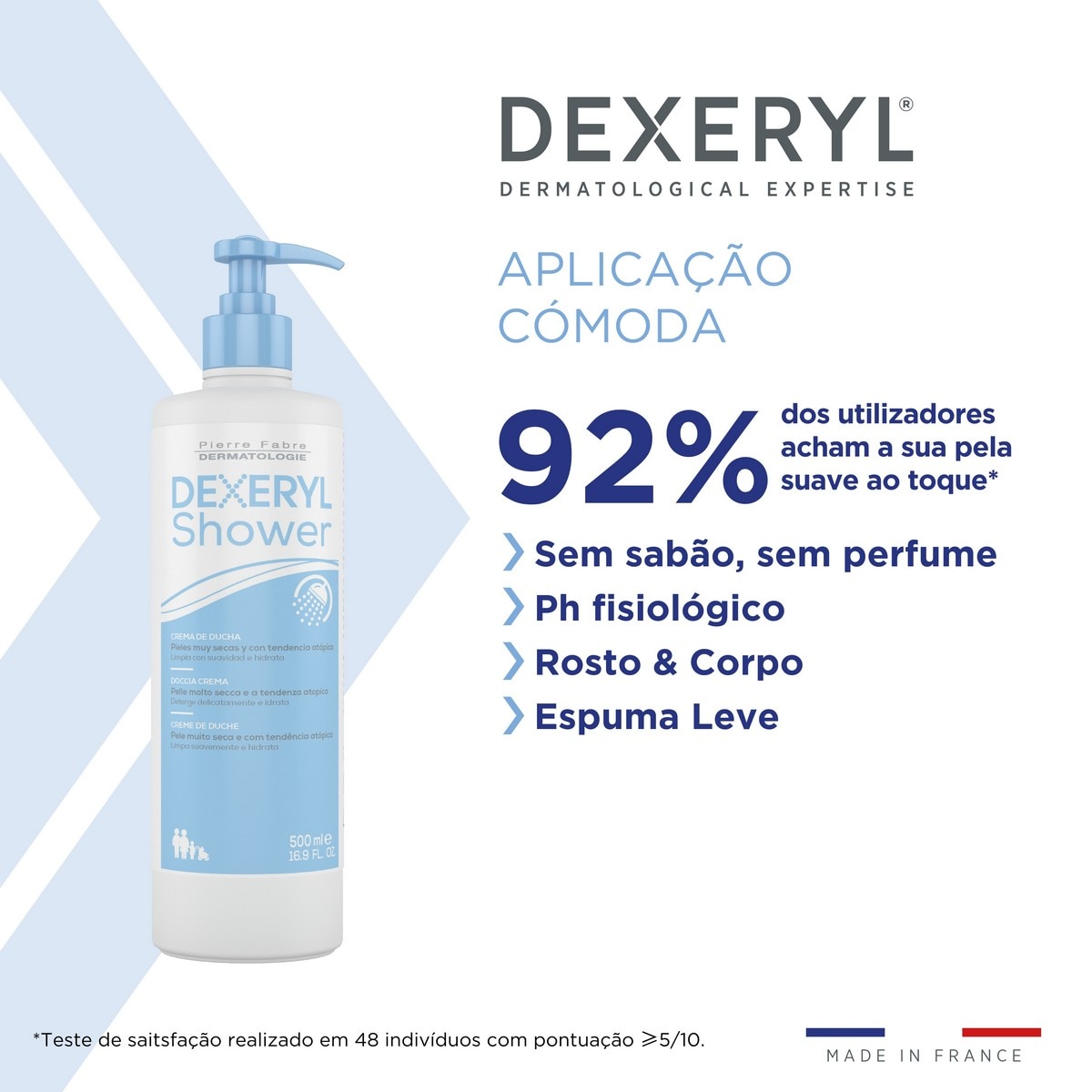 Creme de Banho Dexeryl Shower - 500 ml 3