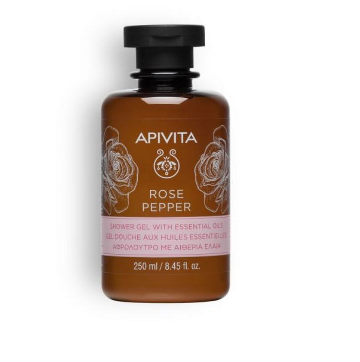 Gel de Banho com Óleos Essenciais Pimenta Rosa - 250 ml 1