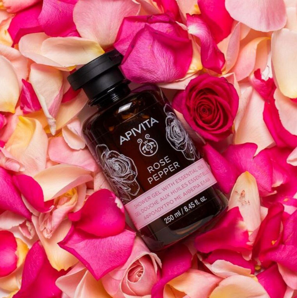 Gel de Banho com Óleos Essenciais Pimenta Rosa - 250 ml 2