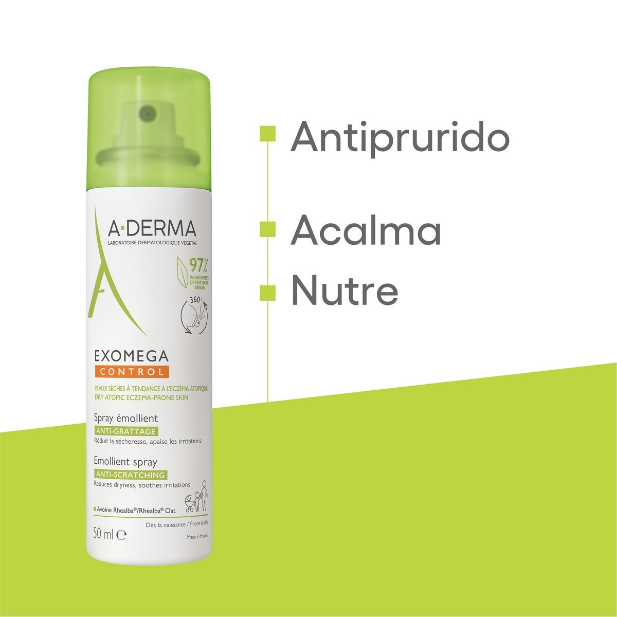 Spray Emoliente Exomega Control - 50 ml 5