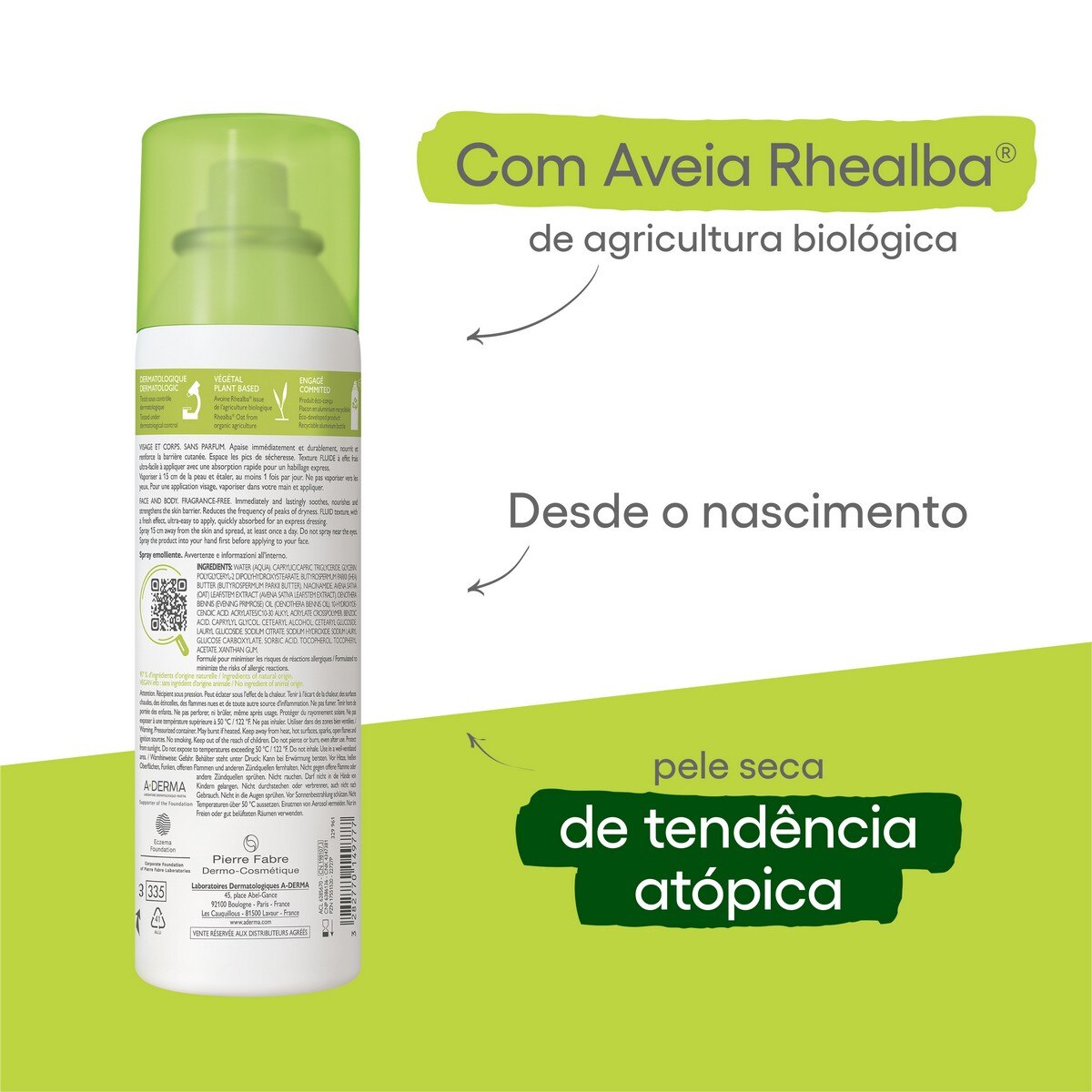 Spray Emoliente Exomega Control - 200 ml 4