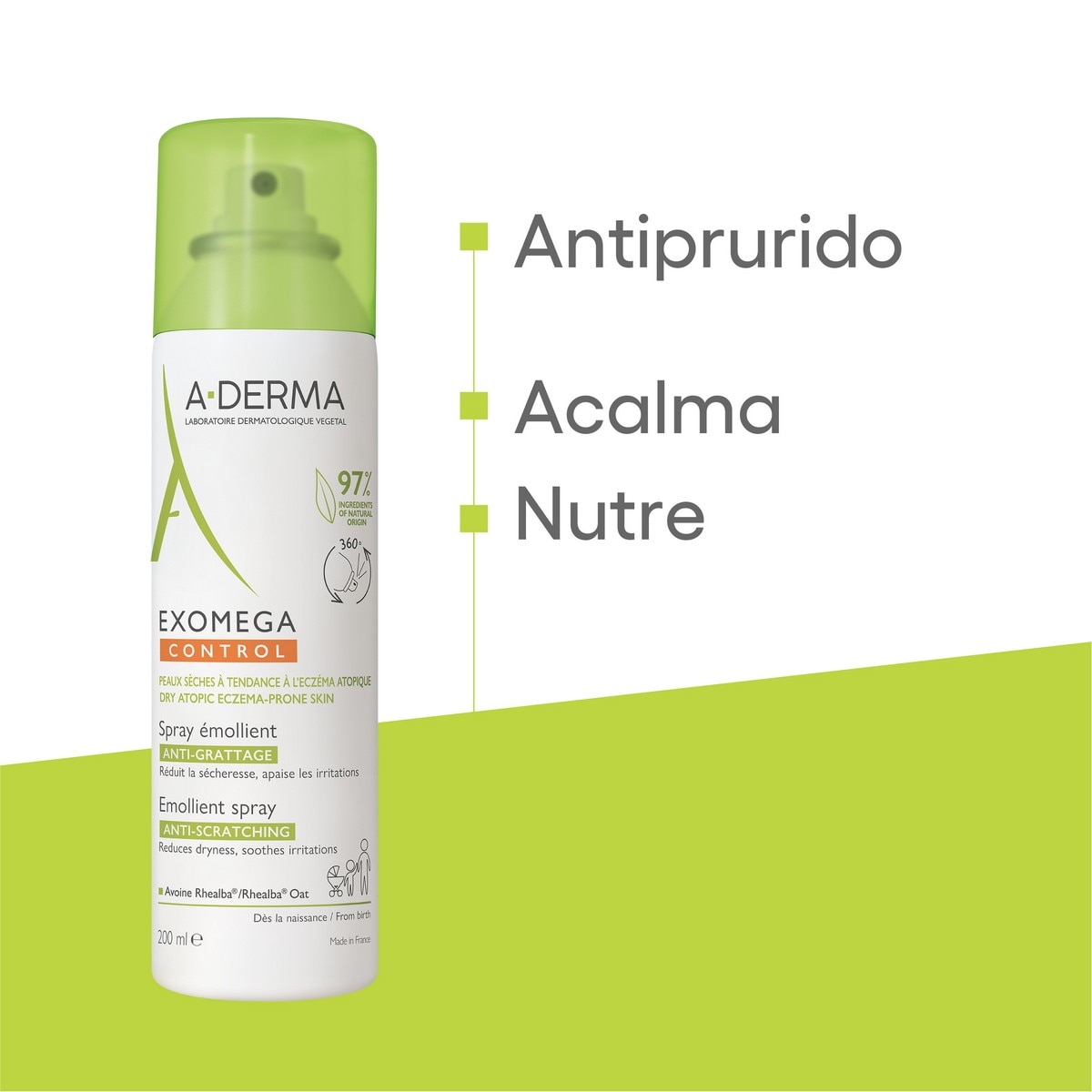 Spray Emoliente Exomega Control - 200 ml 5