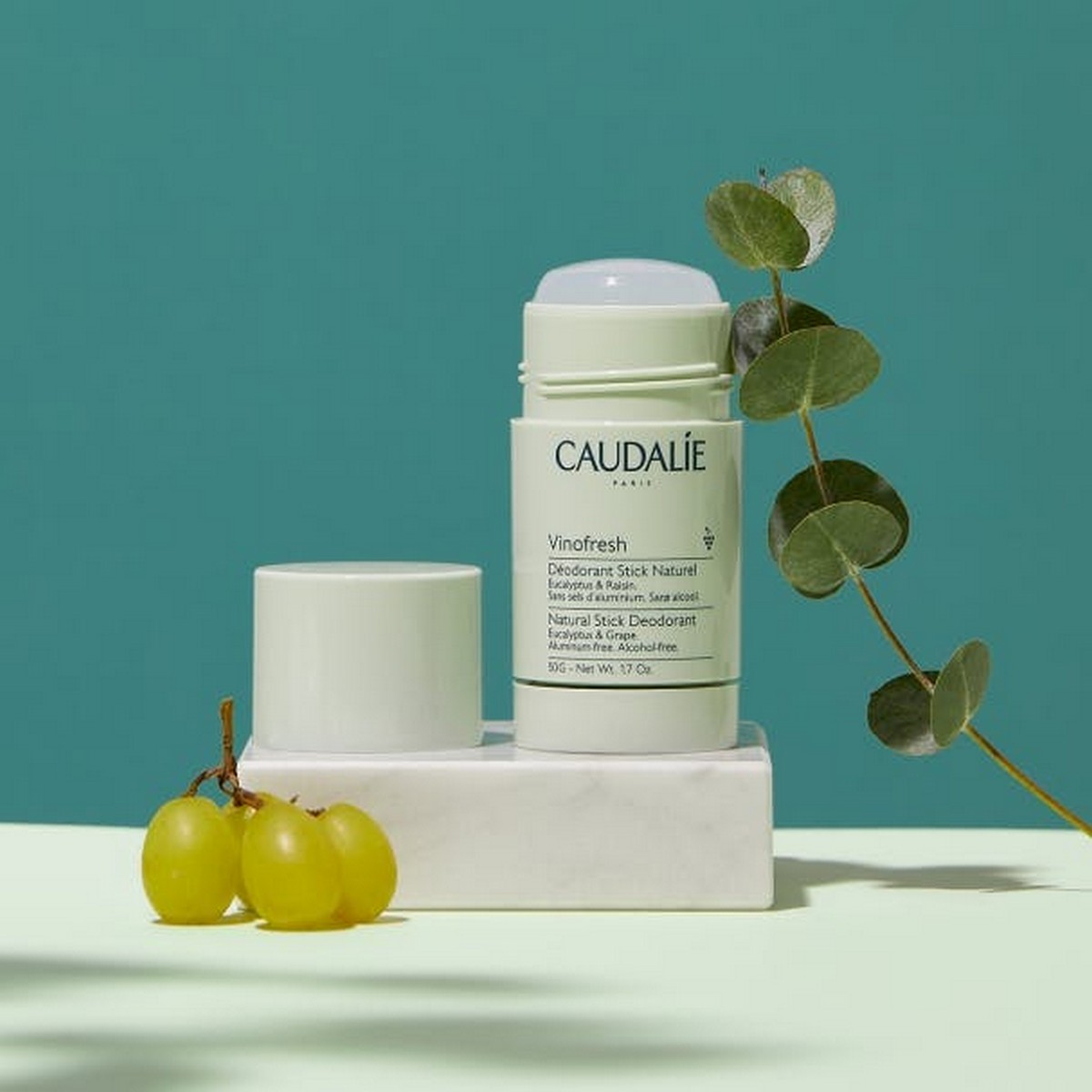 Desodorizante Stick Natural Vinofresh 50ml Caudalie 2