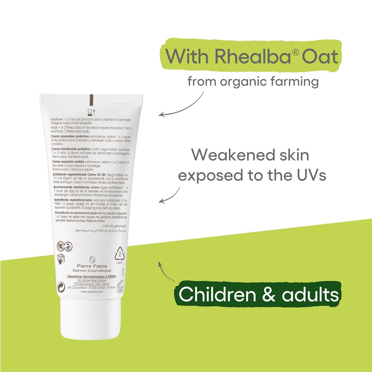 Creme Reparador Epitheliale A.H Ultra SPF50 + - 100 ml 5