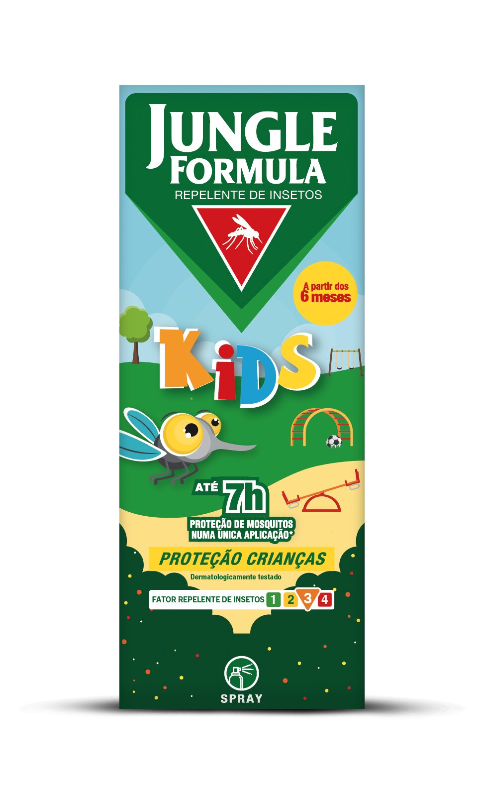 Imagem 0 de Repelente de Mosquitos Criança Spray 75ml Jungle Fórmula
