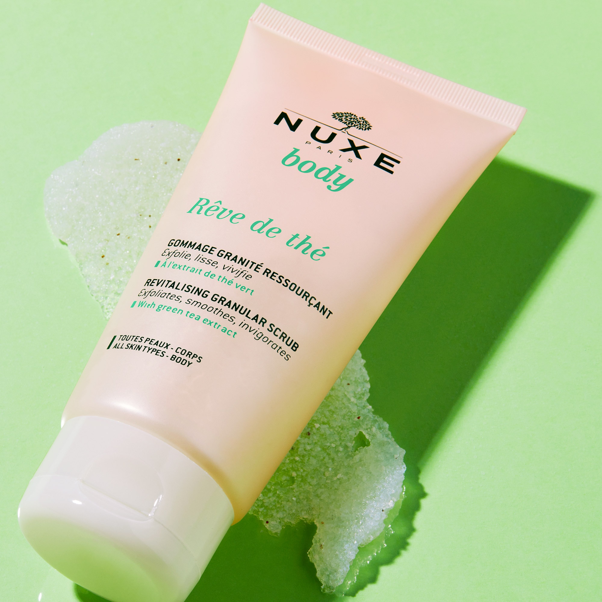 Exfoliante Revitalizante Granizado Rêve de Thé Nuxe 3