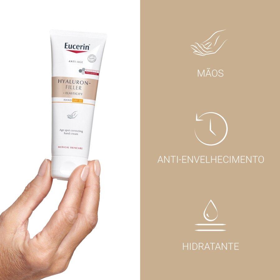 Creme de Mãos Hyaluron-Filler + Elasticity Corretor Manchas Idade FPS 30 - 75 ml 2
