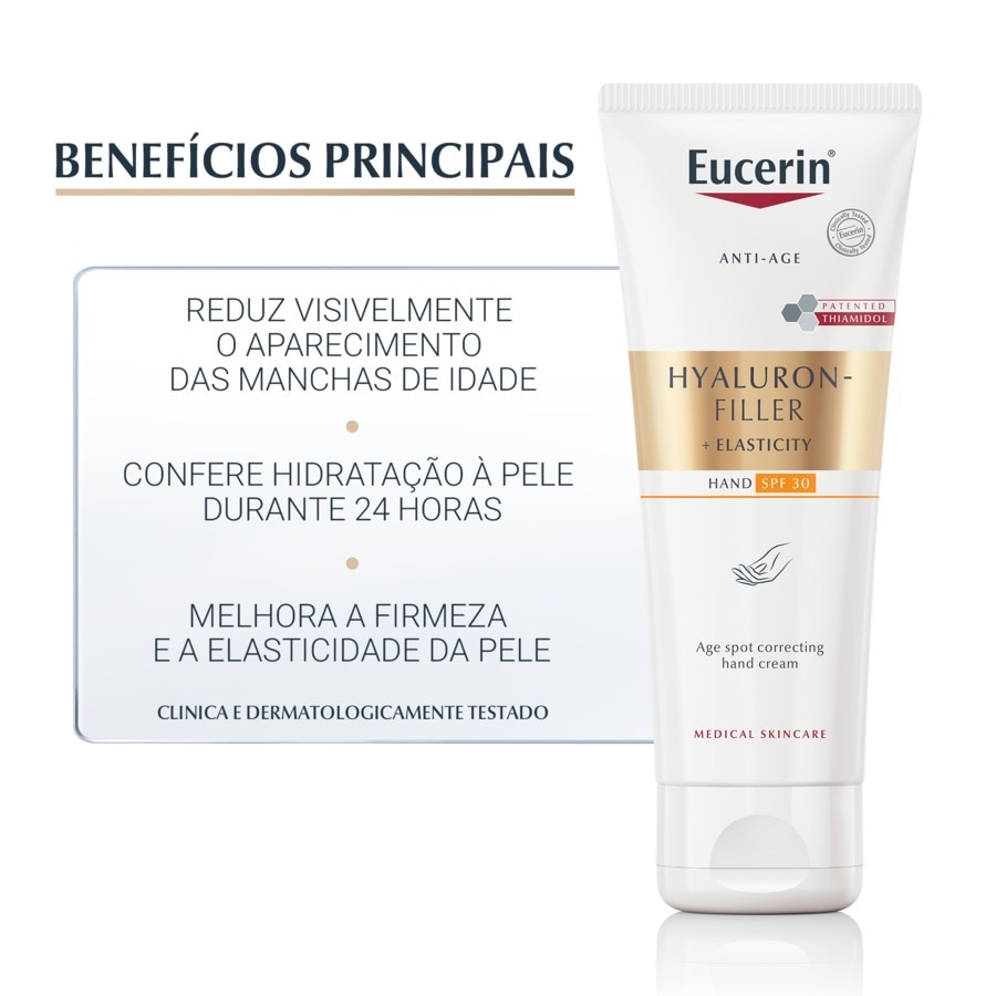 Creme de Mãos Hyaluron-Filler + Elasticity Corretor Manchas Idade FPS 30 - 75 ml 4