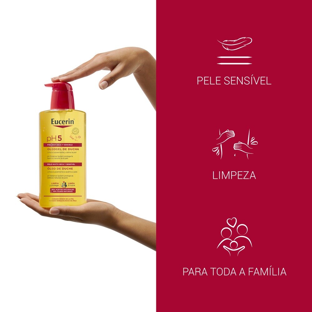 Óleo de Duche pH5 Pele Seca Sensível - 1 L 2
