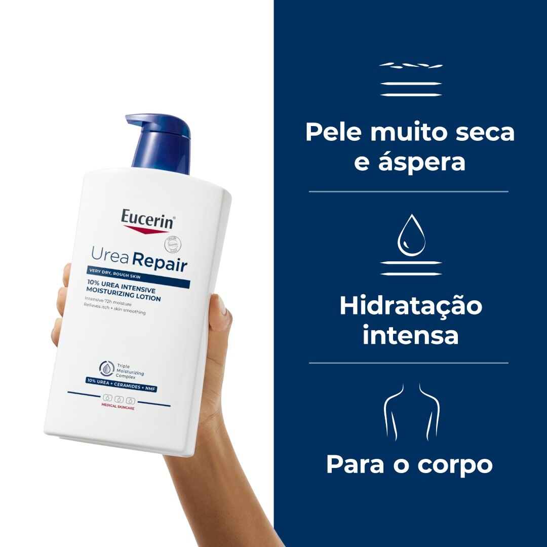 Loção 10% Ureia UreaRepair PLUS 48h Alívio Pele Seca - 1 L 2