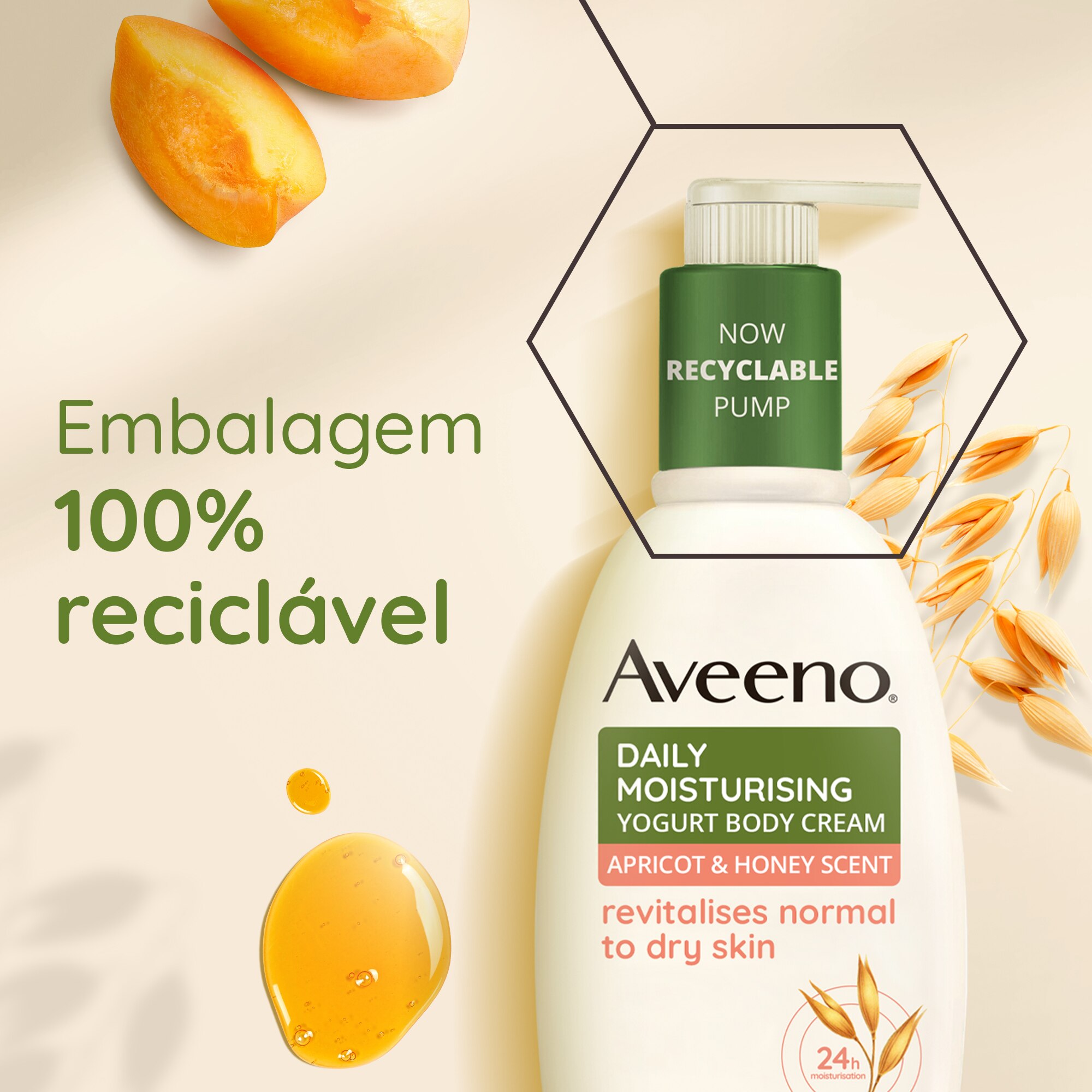 Creme de Corpo Mel e Damasco - 300 ml 5
