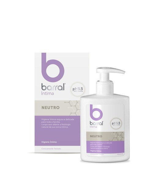 Gel de Higiene Íntima Neutro 200ml Barral 1