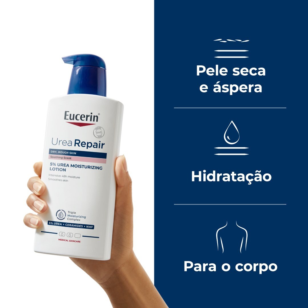 Loção 5% Ureia UreaRepair PLUS 48h Alívio Pele Seca - 400 ml 2