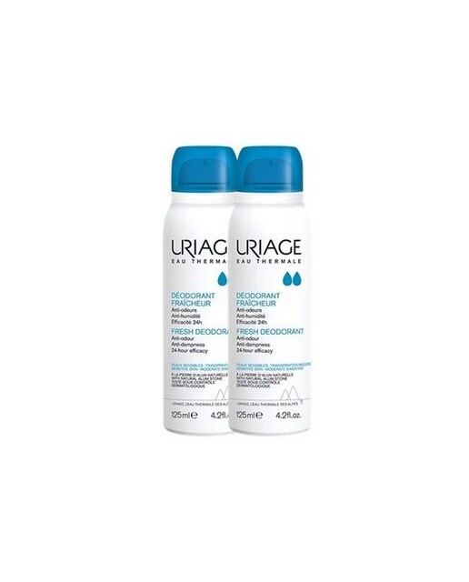 Imagem 0 de Duo Desodorizante Refrescante Spray - 2x125 ml 50% 2ª Unidade