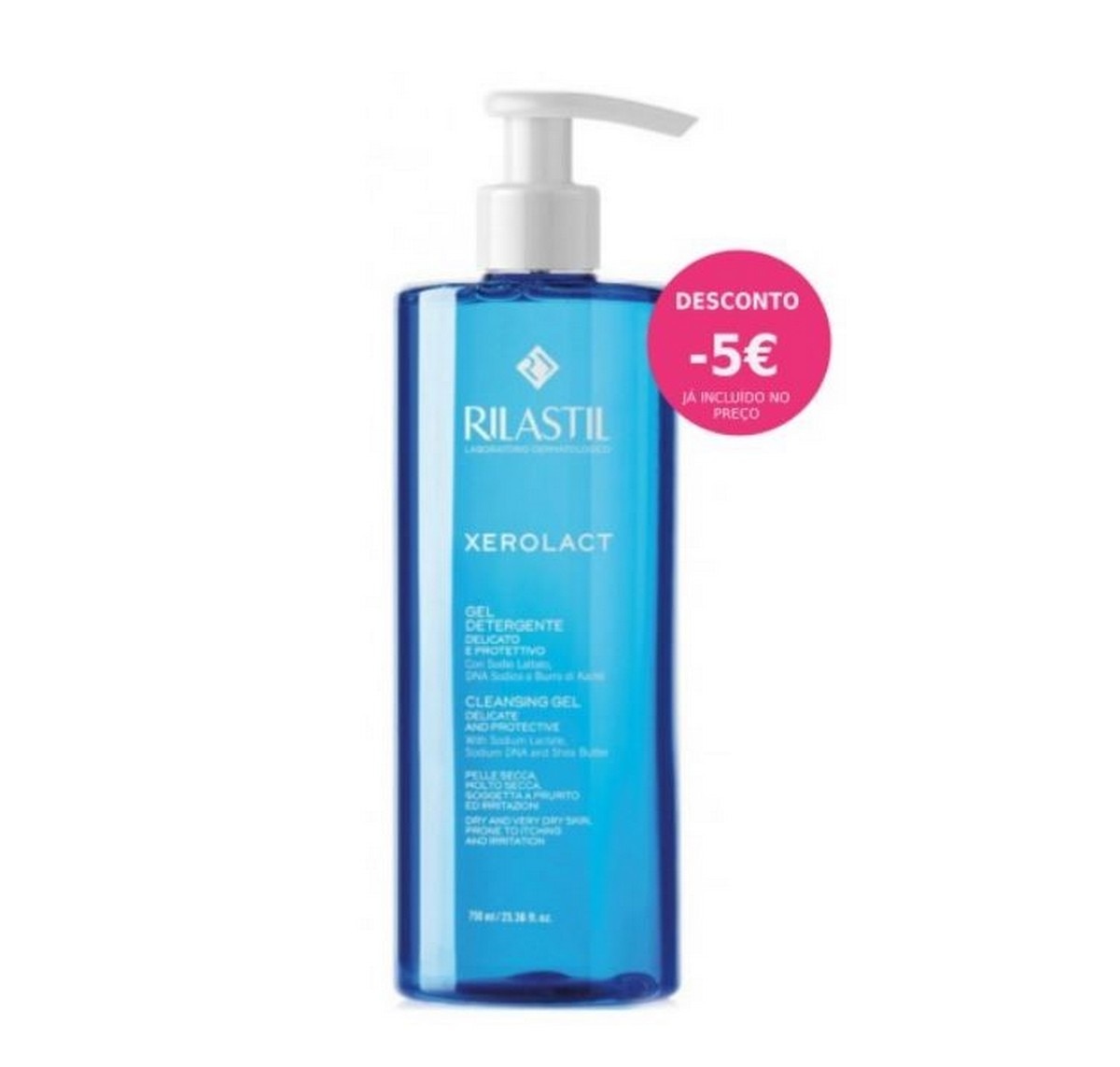 Xerolact Gel Lavante - Preço Especial - 750 ml 1
