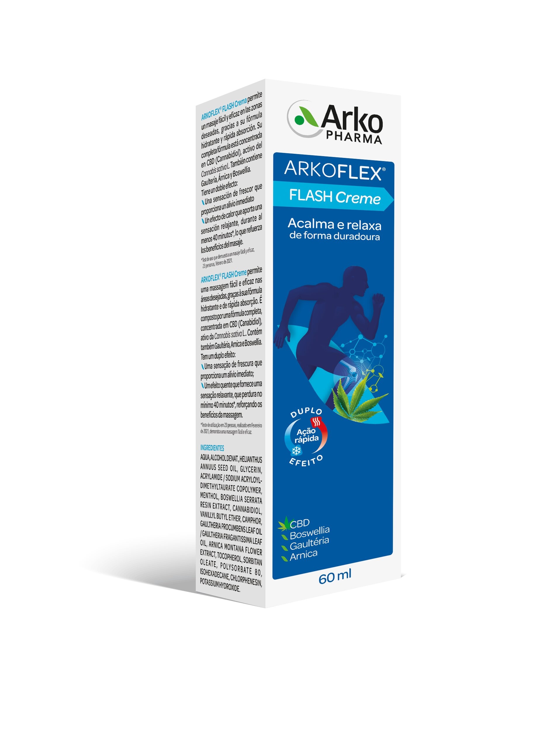 Creme de Massagem Arkoflex Flash - 60 ml 1