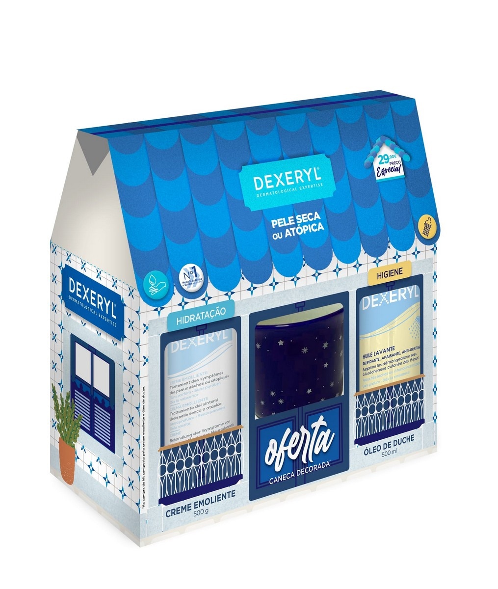 Imagem 0 de Kit Dexeryl Creme + Óleo Oferta Caneca - 2x500 g