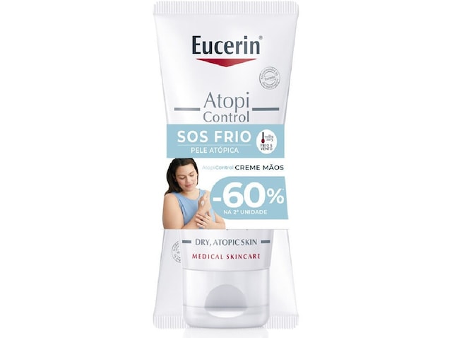 Imagem 0 de Pack Desconto Creme Mãos Eucerin Atopicontrol para Pele Seca e Irritada