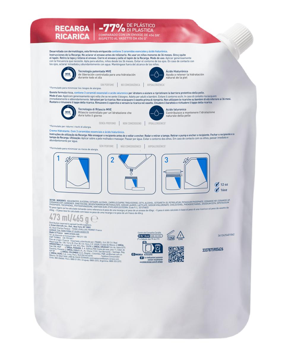 Creme Hidratante Refill 2