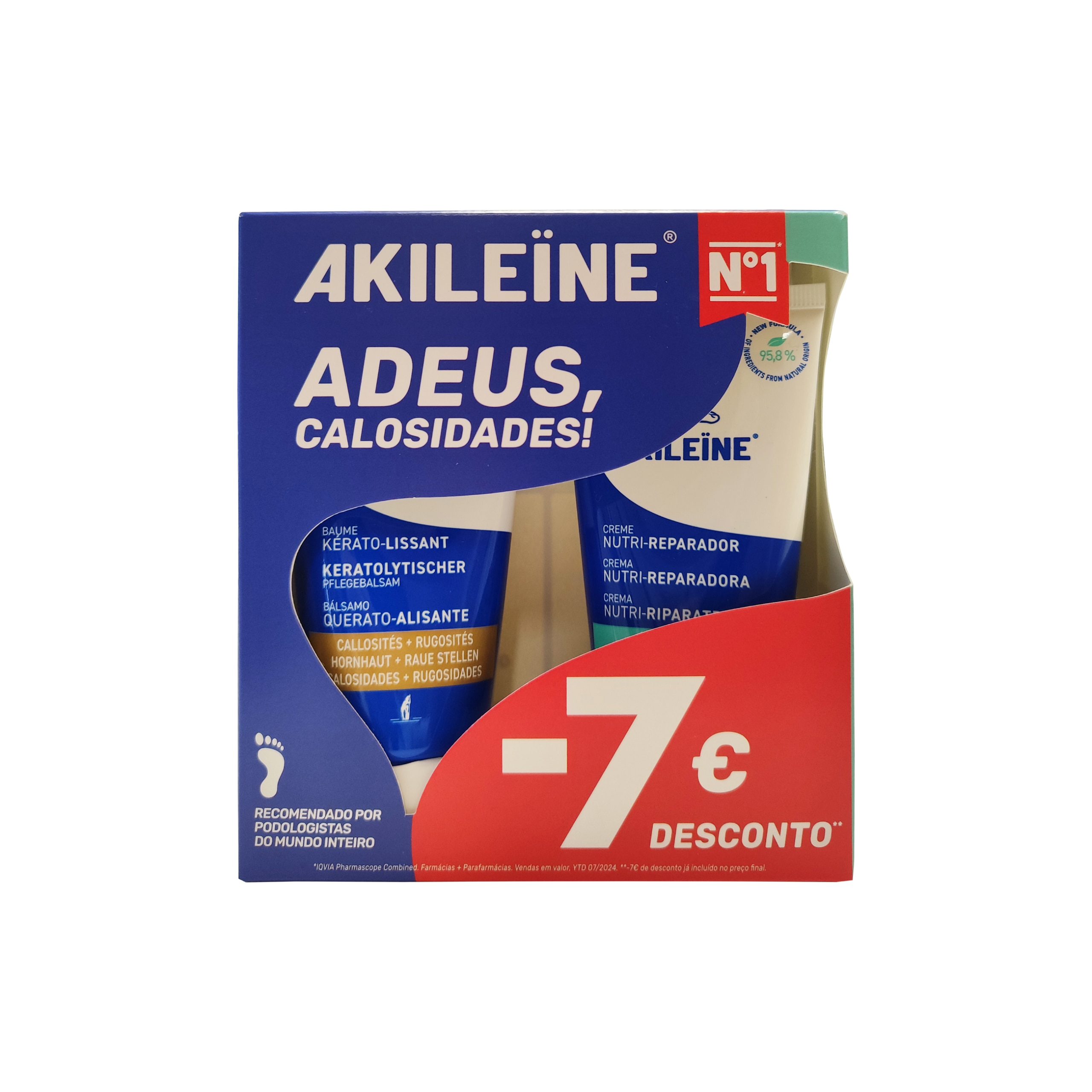 Imagem 0 de Creme Nutri Reparador + Bálsamo Querato Alisante - Desconto -7€