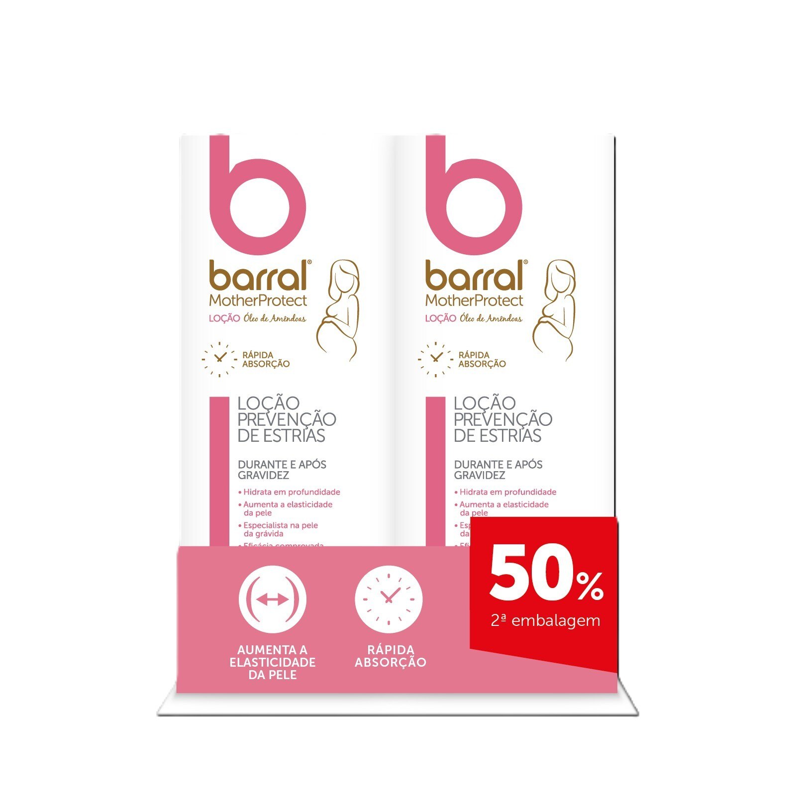 Imagem 0 de Motherprotect Loção de Óleo de Amêndoas Doces 2X200ml