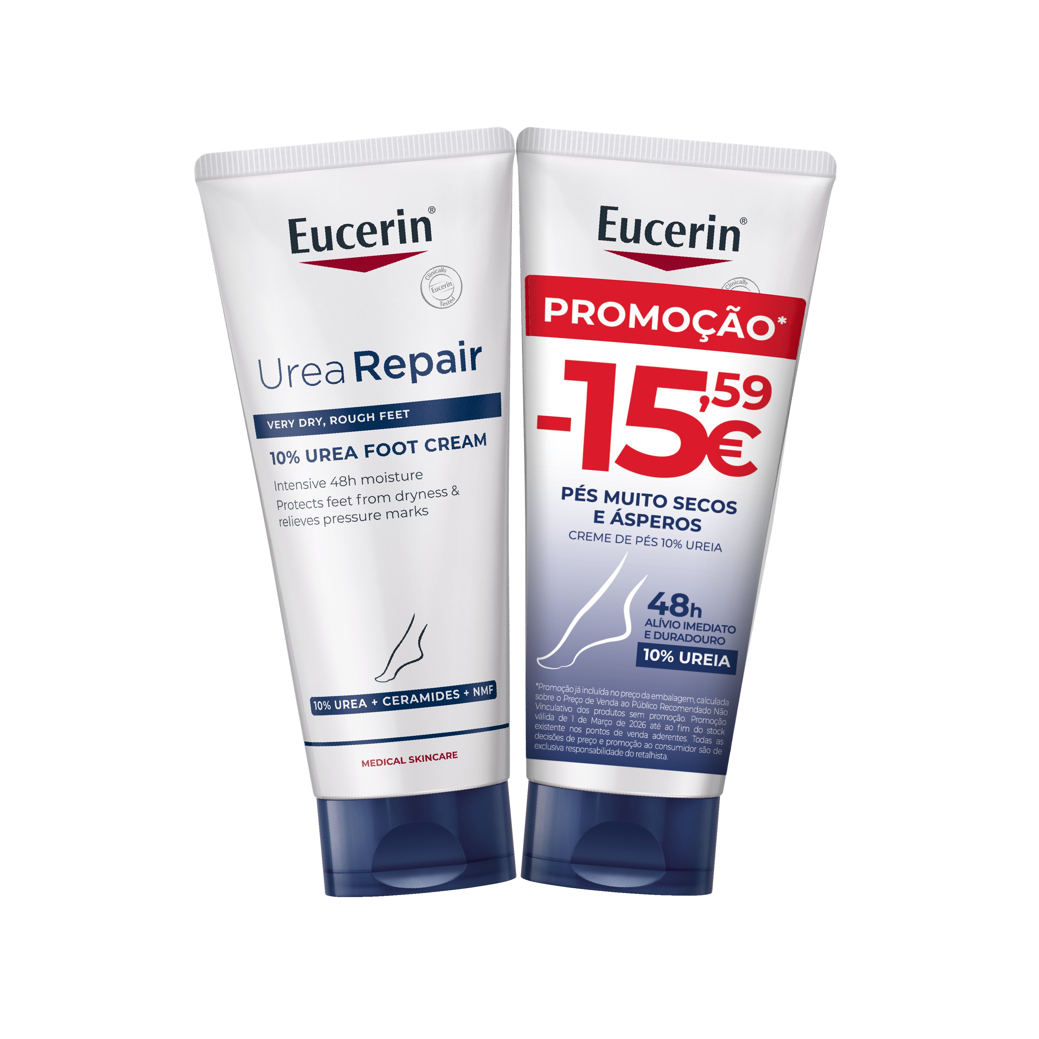 Imagem 0 de DUO UreaRepair Creme de Pés 10% Ureia